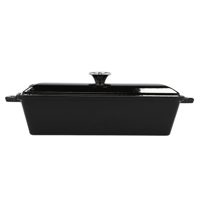 LAVA テリーヌポット 26cm Shiny Black LV0026 ( IH 直火 電気 オーブン 食洗器 )対応 電子レンジ不可…