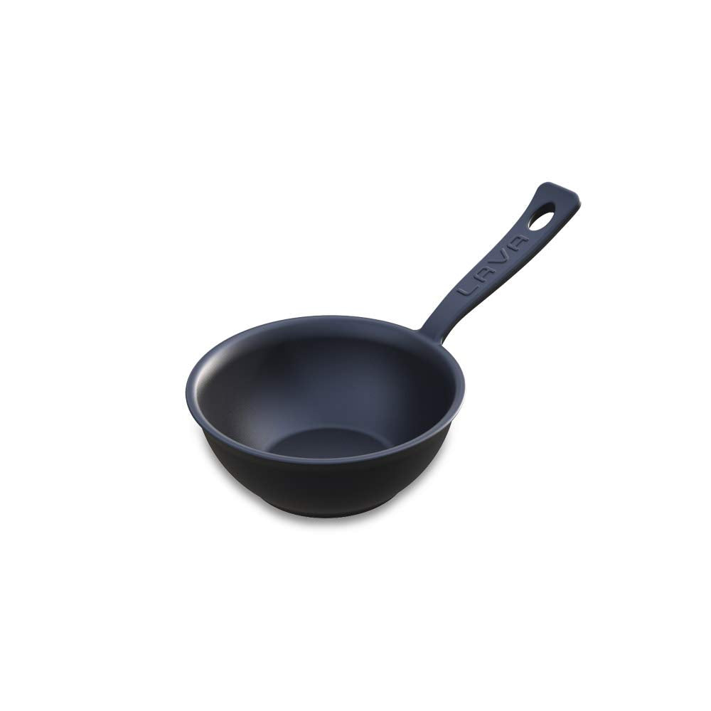 LAVA ソースポット 7cm ECO Black (エコブラック) IH対応 鋳鉄ホーロー LV07SP ラヴァ