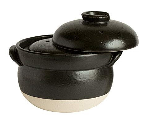 佐治陶器 絶品ごはん鍋 3合(中蓋付)