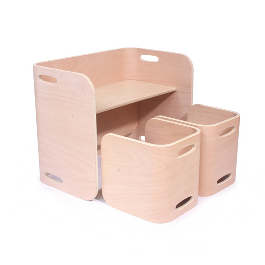 ホップル(HOPPL) コロコロチェア&デスク 3点セット