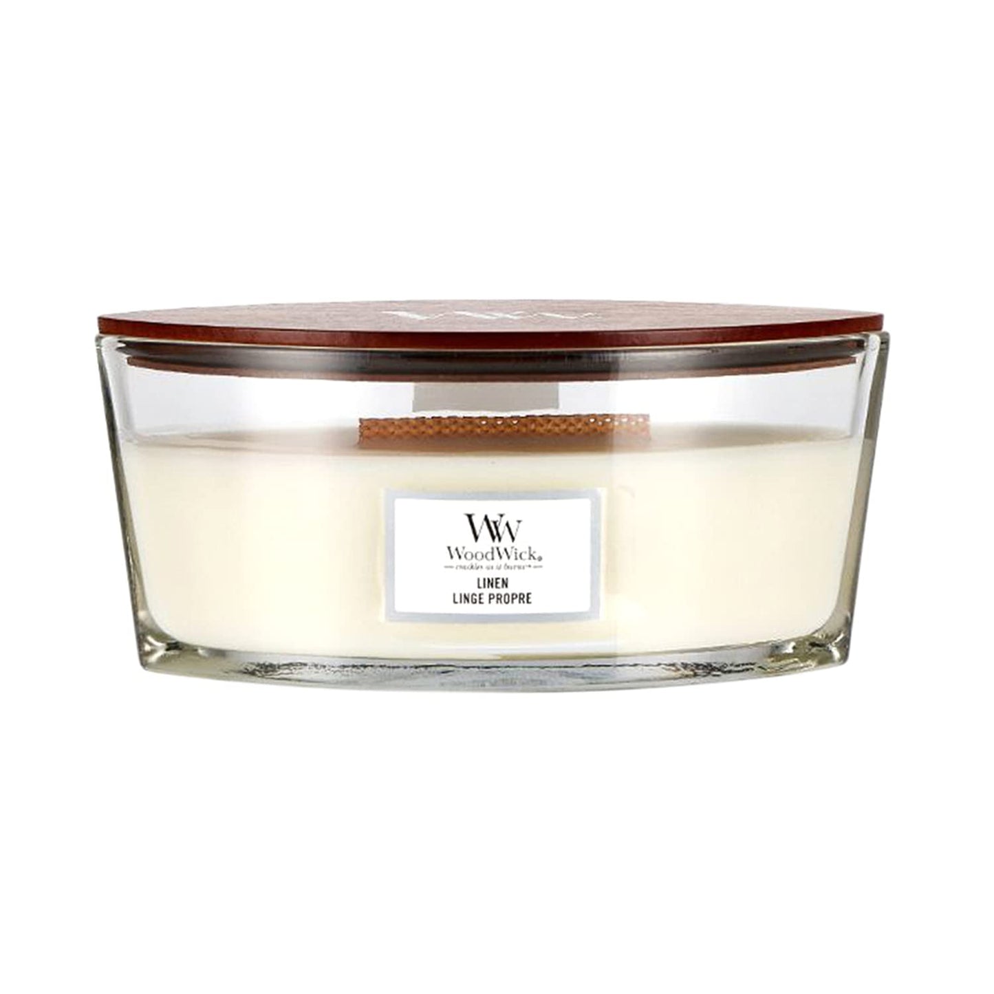 Wood Wick ハースウィックL 「 リネン 」 キャンドル W940053012