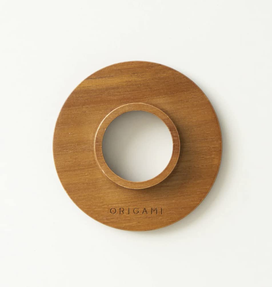 ORIGAMI ドリッパーホルダー(S・M兼用) 木製 Wooden Dripperholder