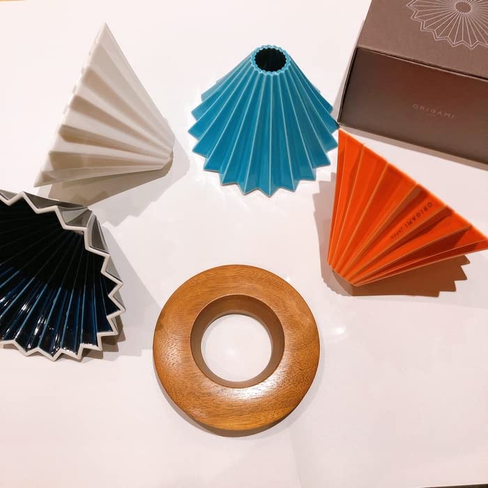ORIGAMI ドリッパーホルダー(S・M兼用) 木製 Wooden Dripperholder