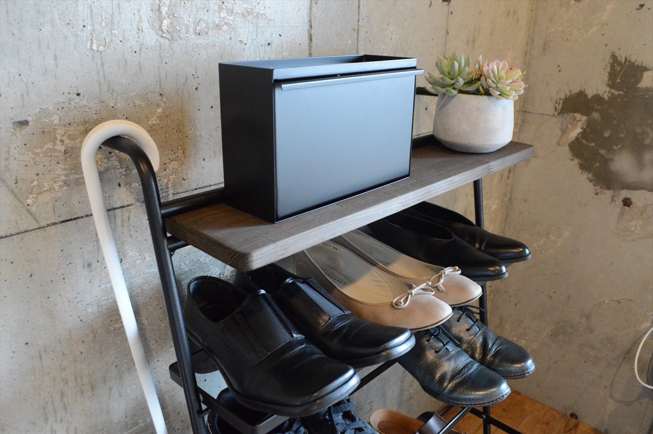 COLLEND コレンド<br>Iron Shoes Rack アイアンシューズラック ラック 収納 棚
