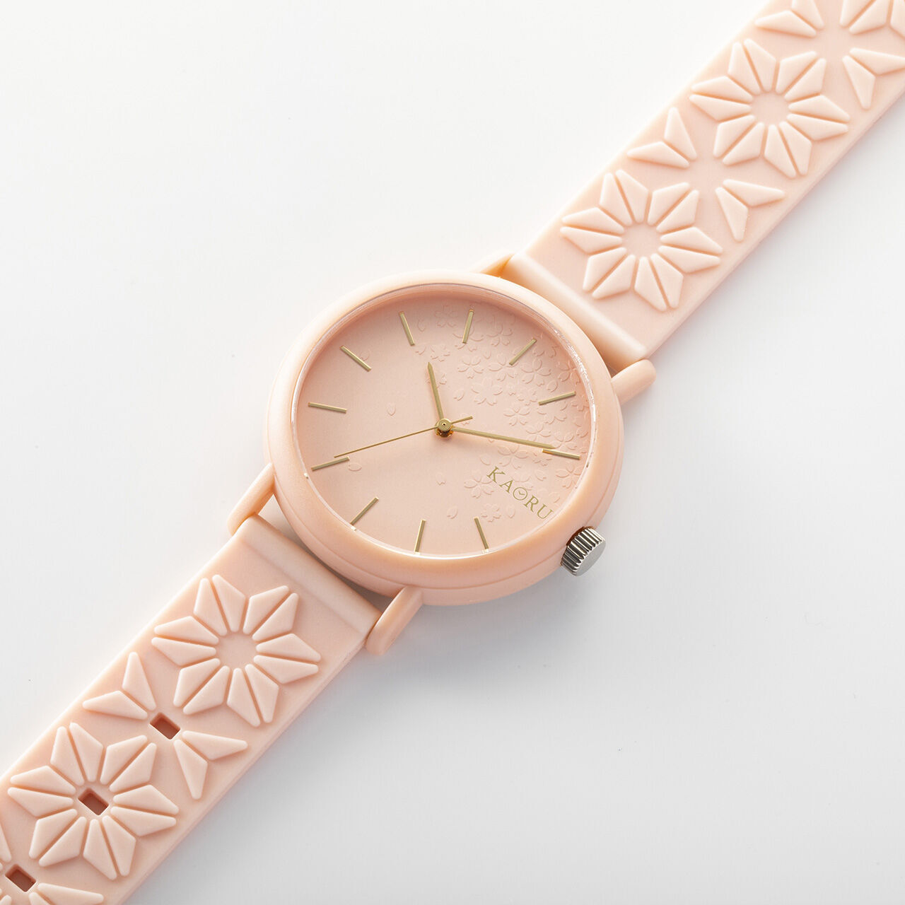 KAORU オリジナル 桜 サクラの香りがする腕時計 ピンクバンド KAORU001S2