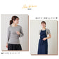 リブリブリ リブセーター プレーン オーガニックコットン M・L・2L<br>リブ カットソー セーター レディース 女性用 婦人用 半袖 インナー トップス リブ 生地 livelively